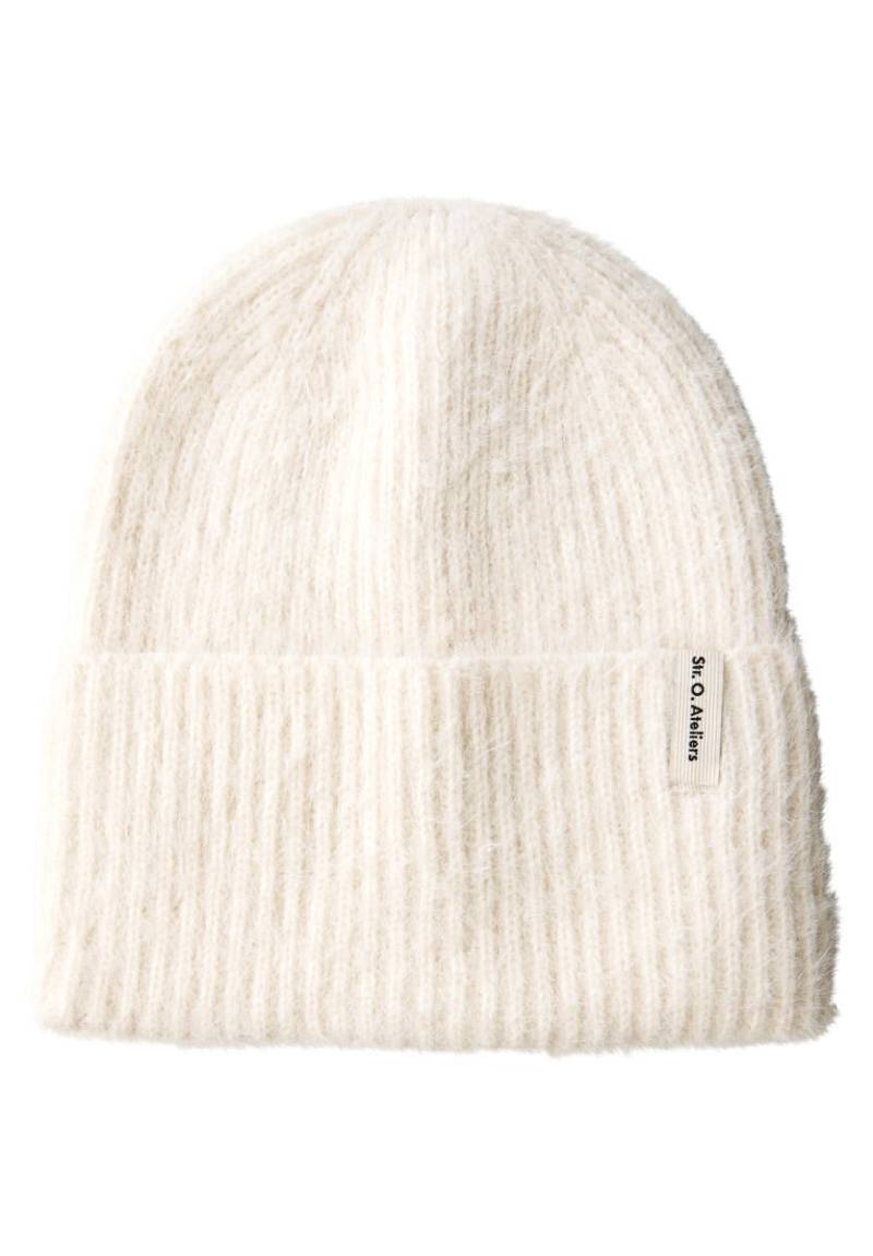 Street One - Federgarn Beanie weiß von Street One