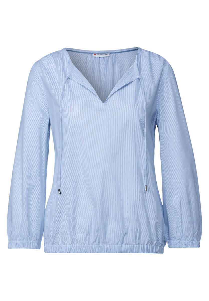 Street One - Gestreifte Bluse blau - Gr. - 36 von Street One