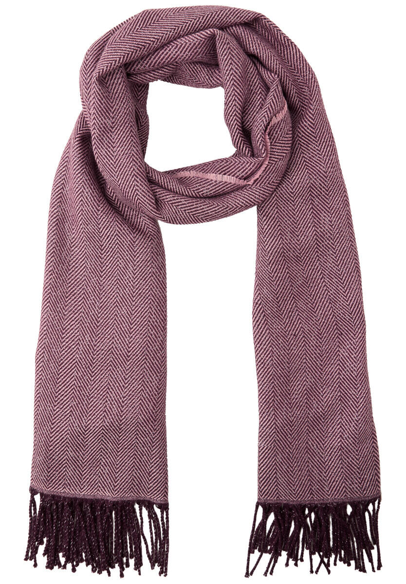 Street One - Glitzernder Schal rot von Street One