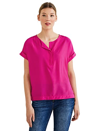 STREET ONE Damen A343910 Kurzarmbluse, Nu Pink, 36 EU von Street One