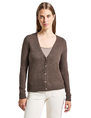 Street One Kurzer Cardigan Nomad Brown Mel. 44 von Street One