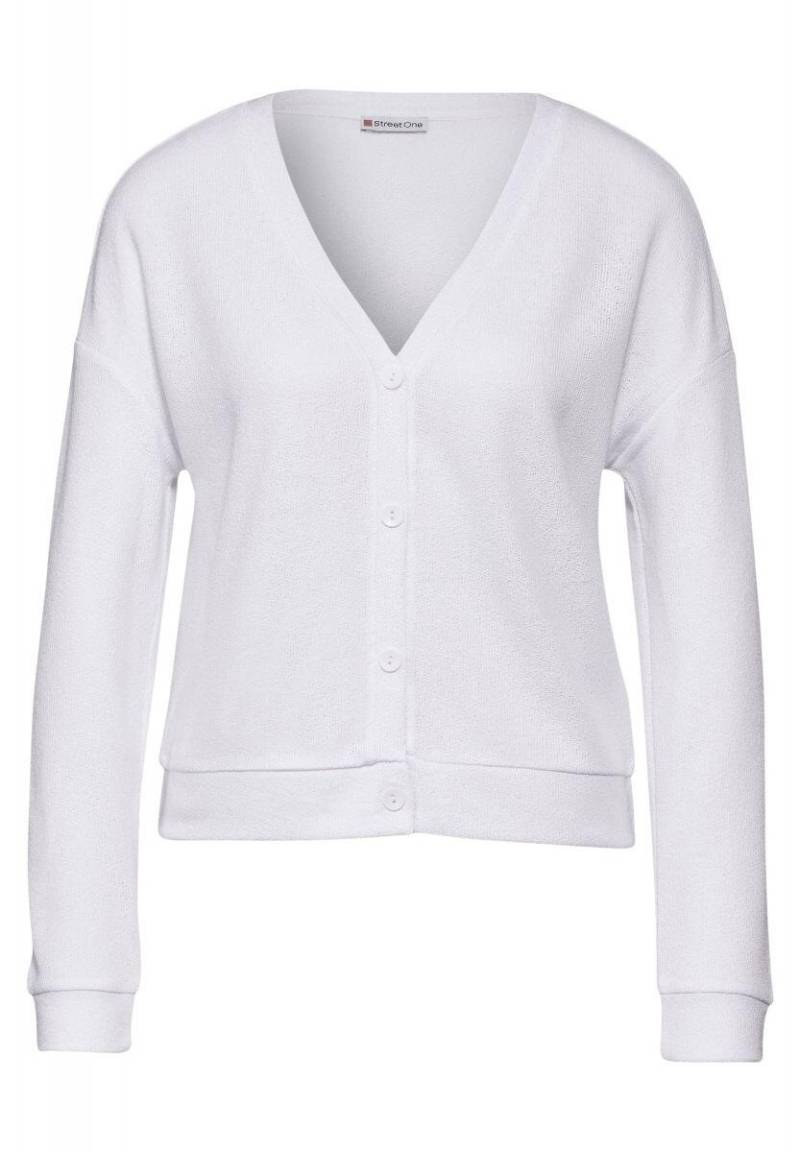 Street One - Leichter Cardigan weiß - Gr. - 44 von Street One