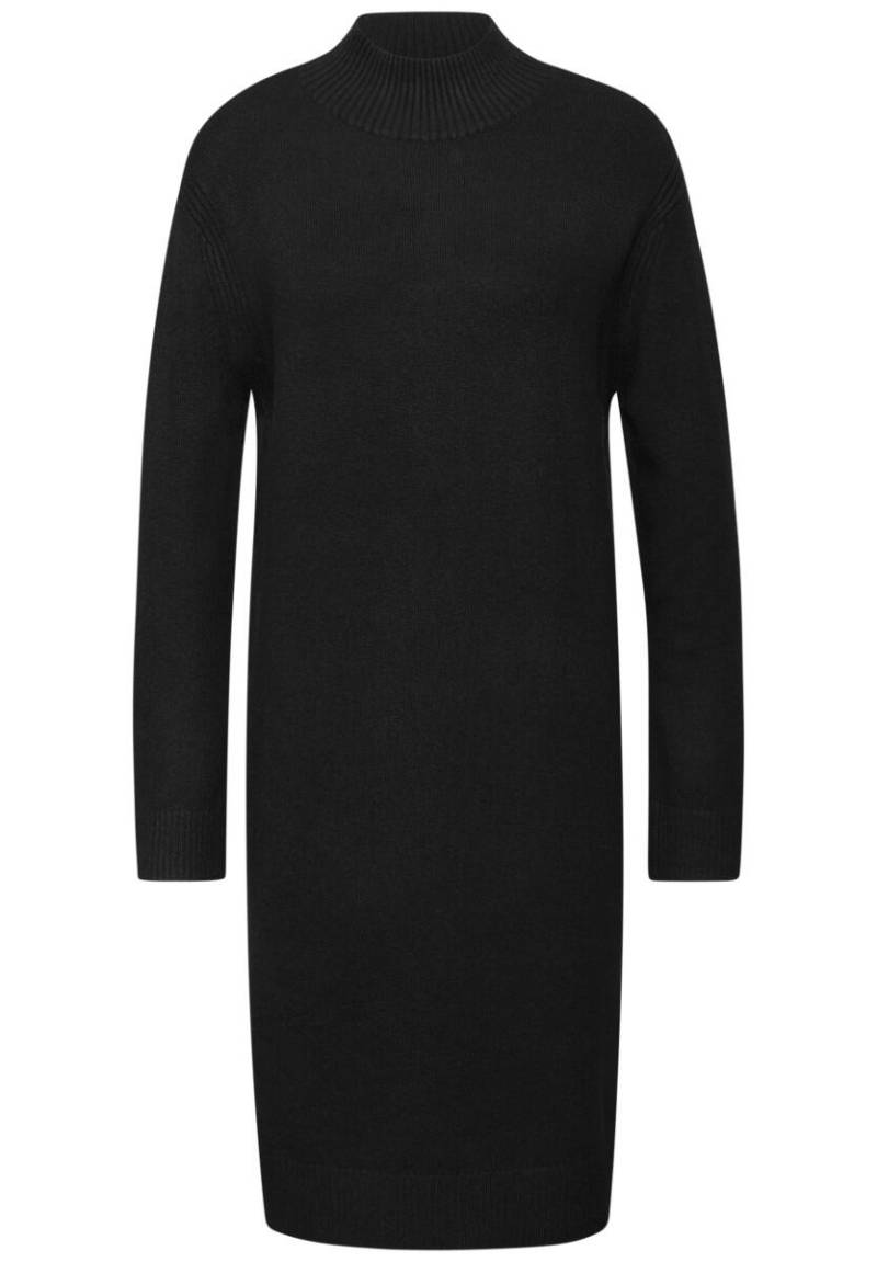 Street One - Midi Strickkleid schwarz - Gr. - 36 von Street One