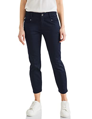 Street One Stoffhose Casual Damen A376146 Deep Blue 34W / 26L von STREET ONE