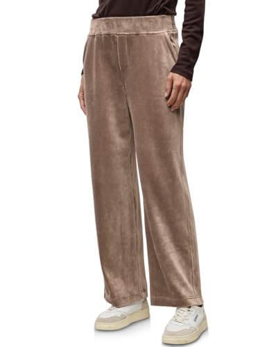 Street One Straight Leg Cordhose Silk Brown 38 von Street One