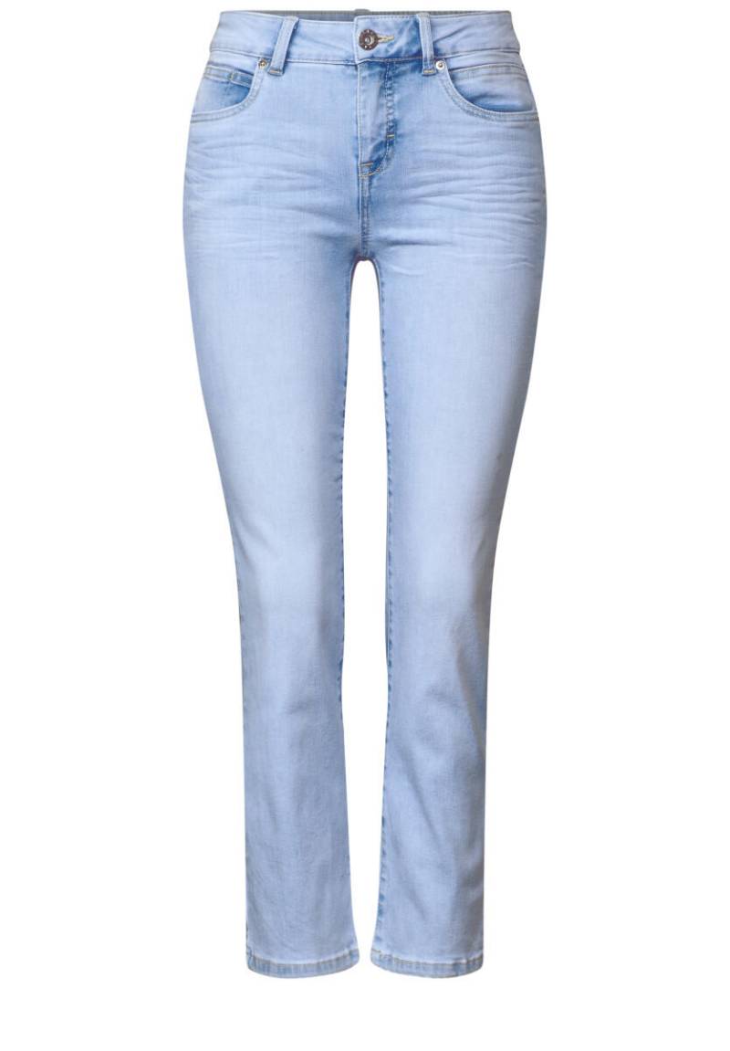 Street One - Straight Leg Jeans blau - Gr. - 26/28 von Street One