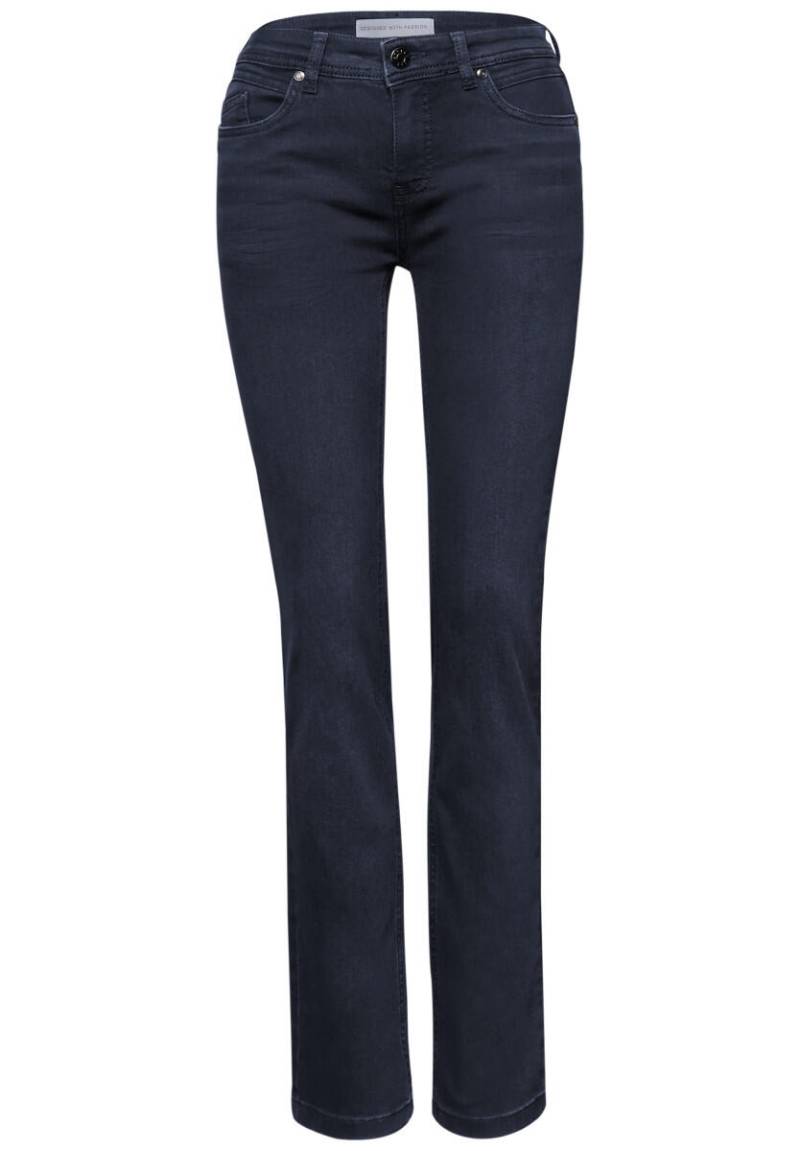 Street One - Straight Leg Jeans blau - Gr. - 33/32 von Street One