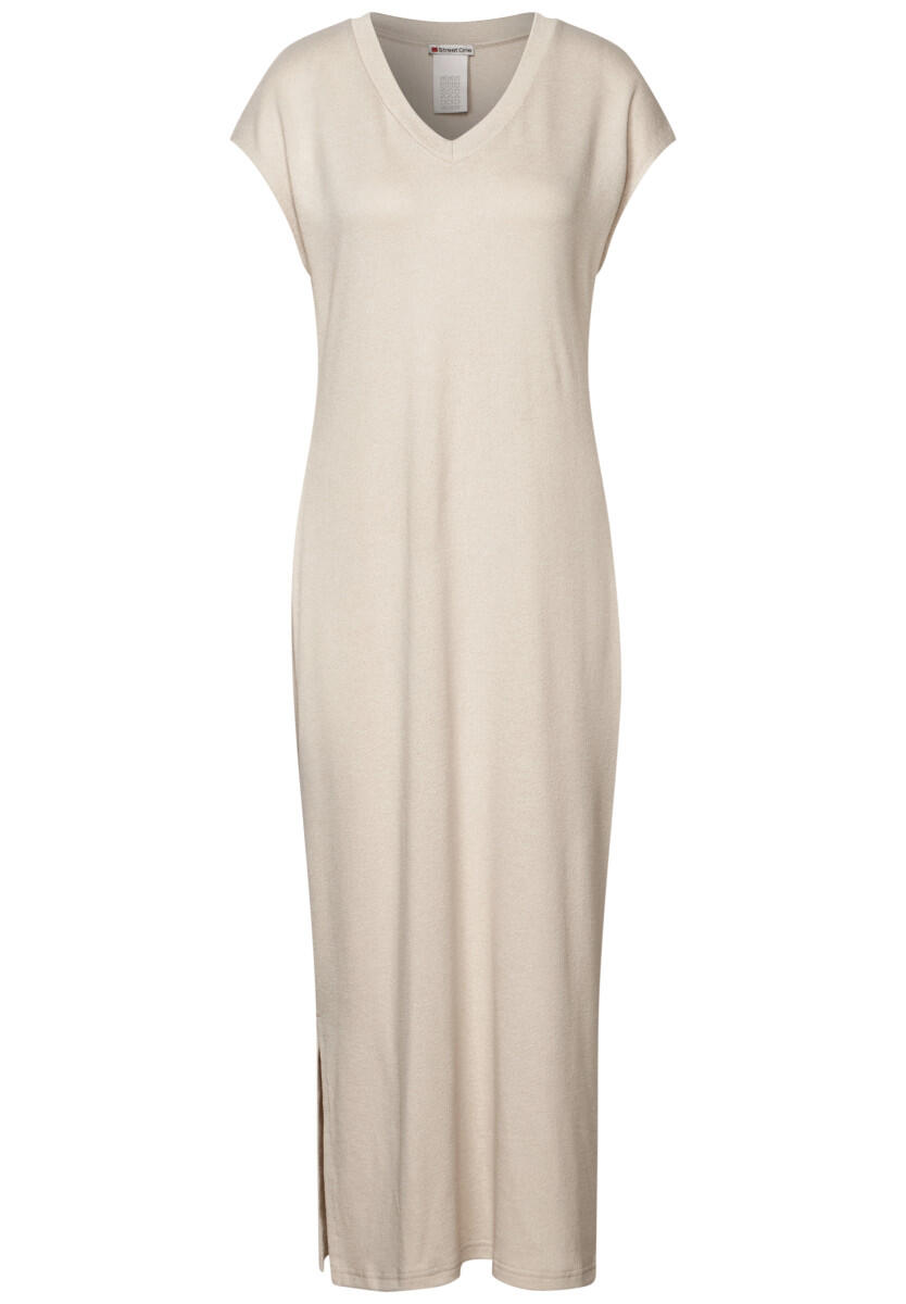 Street One - Strick-Look Kleid beige - Gr. - 42 von Street One