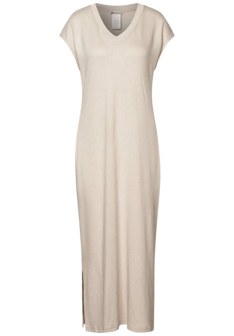 Street One - Strick-Look Kleid beige - Gr. - 42 von Street One