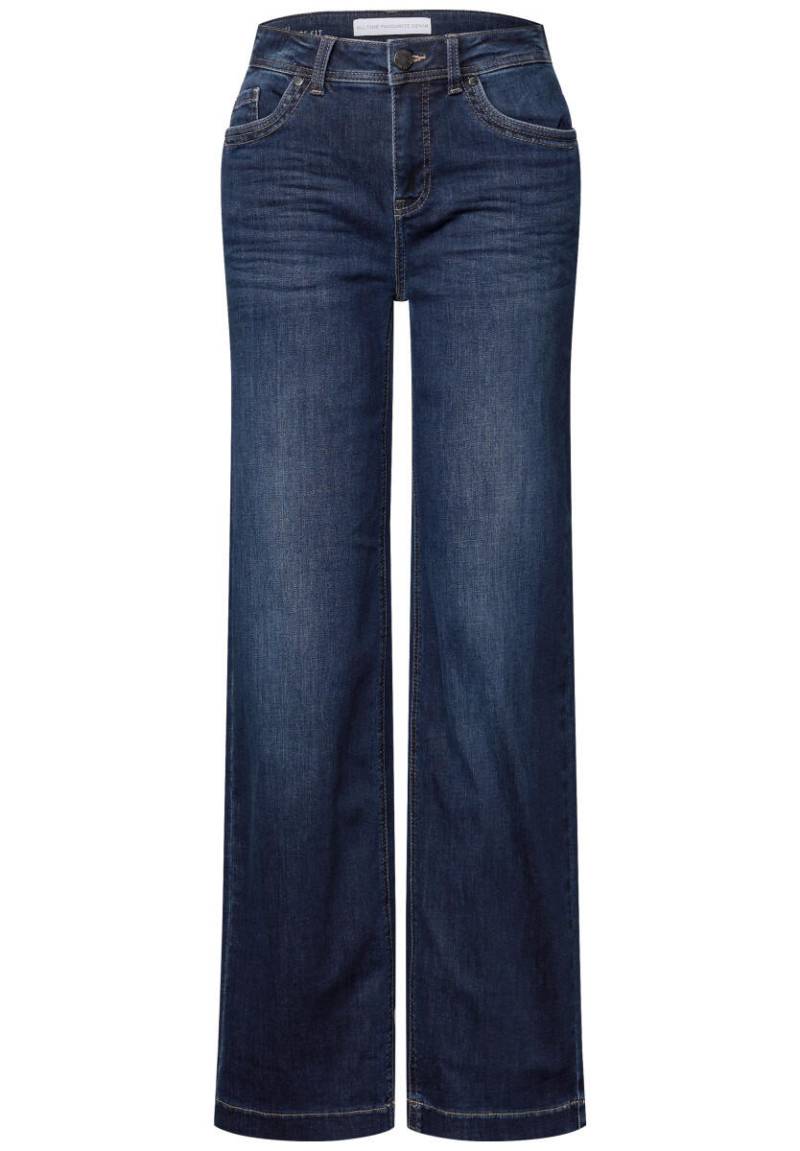 Street One - Wide Leg Jeans blau - Gr. - 30/32 von Street One