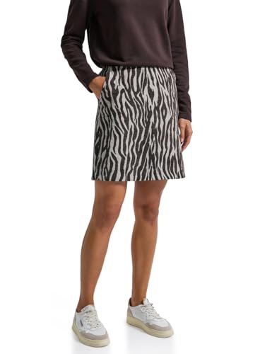 Street One Zebra Jacquard Rock deep Roast Brown 40 von Street One