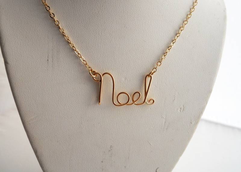 Noel Halskette 14K Gold Filled Oder Sterling Silber von StreetBauble