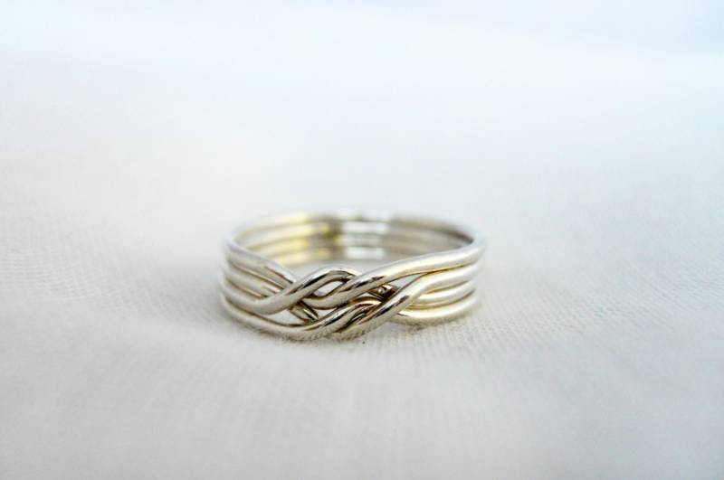 Puzzle Ring - 925 Sterling Silber von StreetBauble