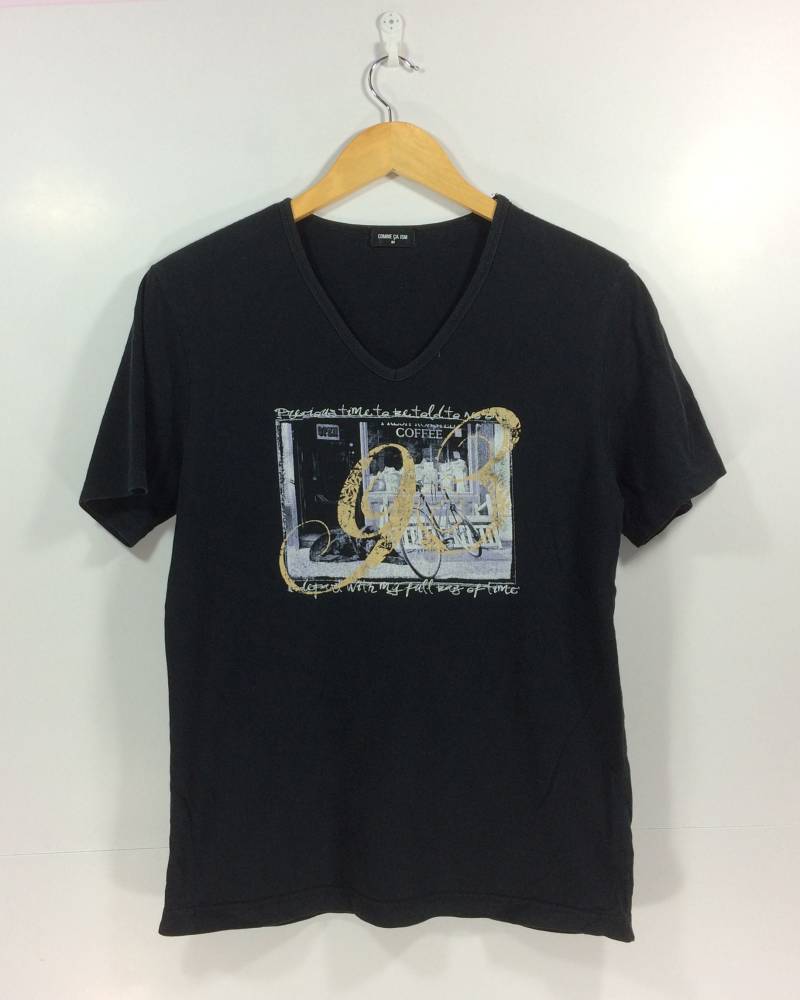 Comme Ca Ism Mode Damen Schwarz Streetwear Rare T Shirt von StreetVintage77