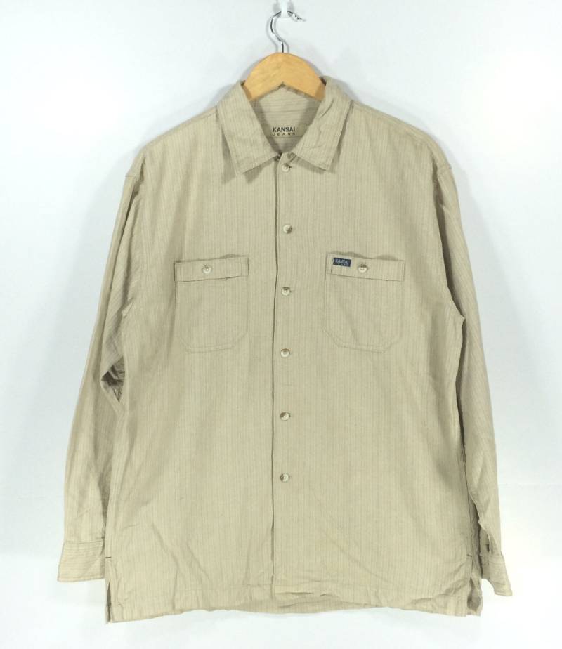 Kansai Jeans Kleines Logo Swag Hip Hop Shirt von StreetVintage77