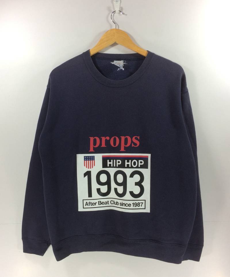 Prop Big Logo High Fashion Streetwear Hip Hop Style Sweatshirt von StreetVintage77