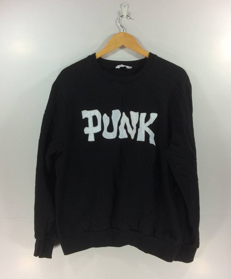 Rare Punk Big Logo High Fashion Streetwear Hip Hop Style Sweatshirt von StreetVintage77