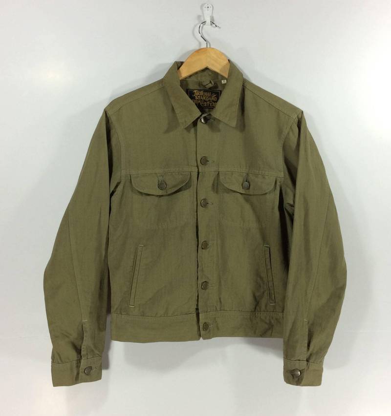 Seltenes Journal Standard Denim Langarm Vintage Jacke Work Wear Gr. 40 Pullover von StreetVintage77