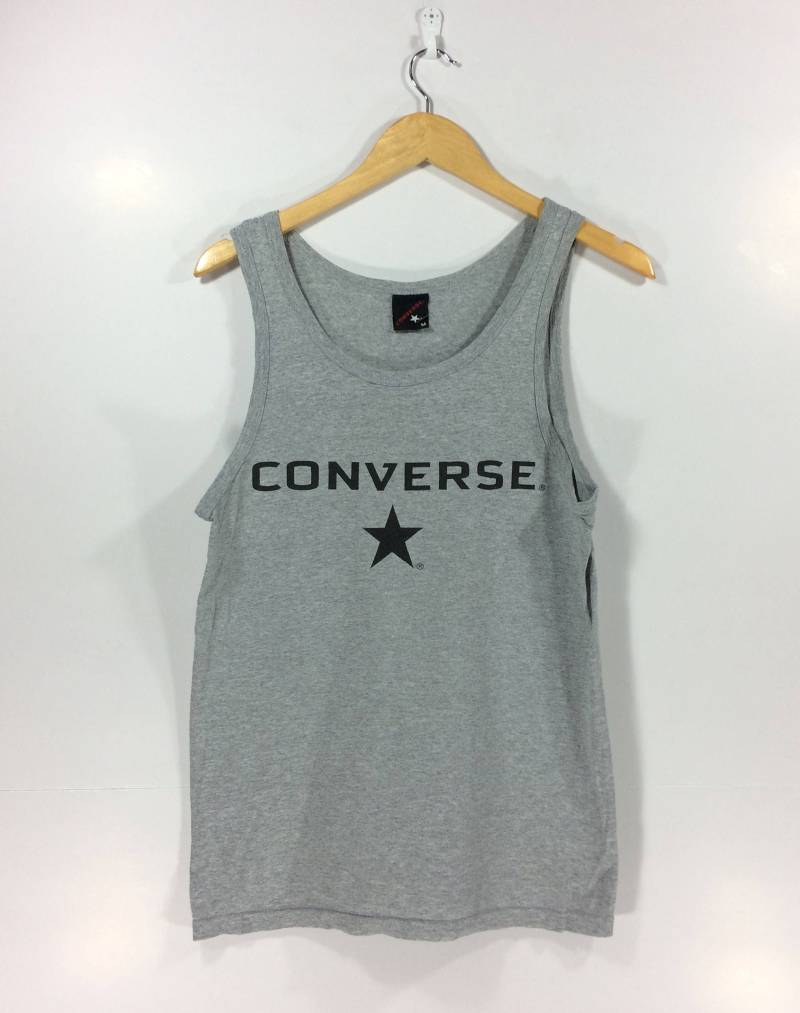 Vintage Converse Singlet Chuck Taylor Big Logo Hip Hop Streetwear Skateboard T Shirt von StreetVintage77