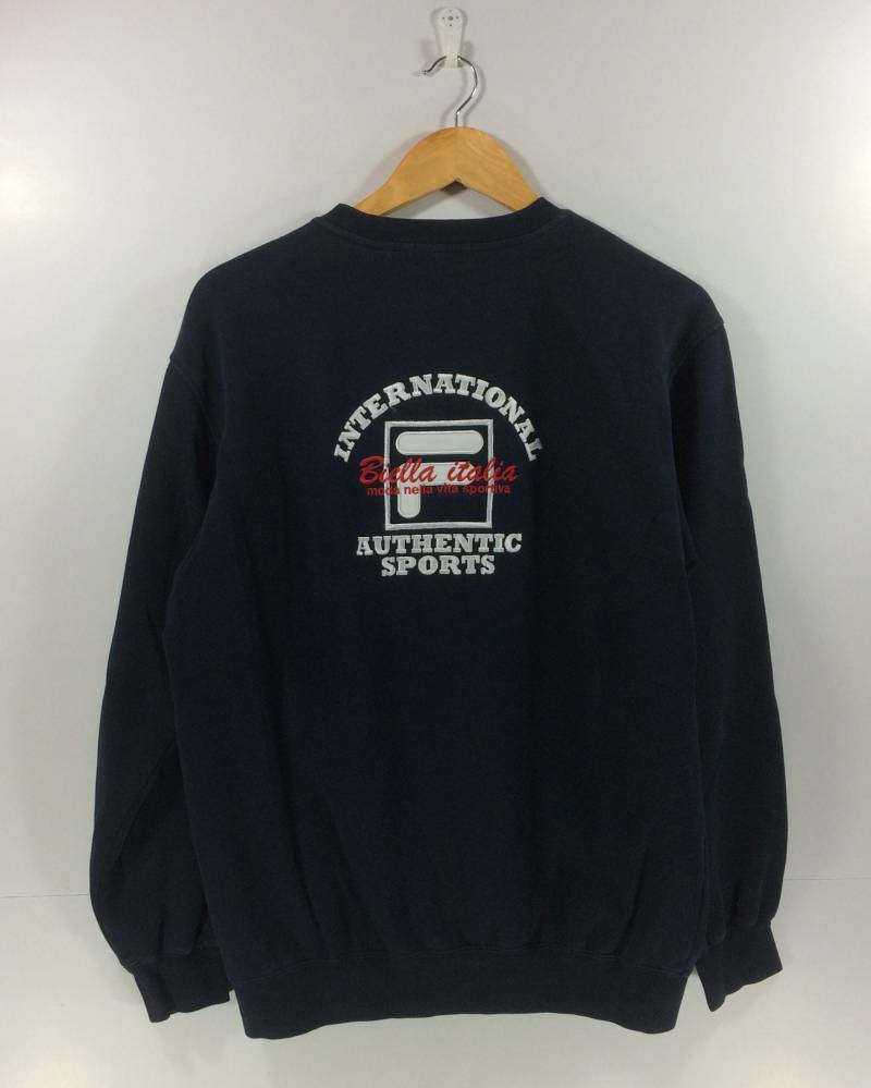 Vintage Fila International Authentic Sport Big Logo Größe L Streetwear 90Er Jahre Style Sweatshirt von StreetVintage77