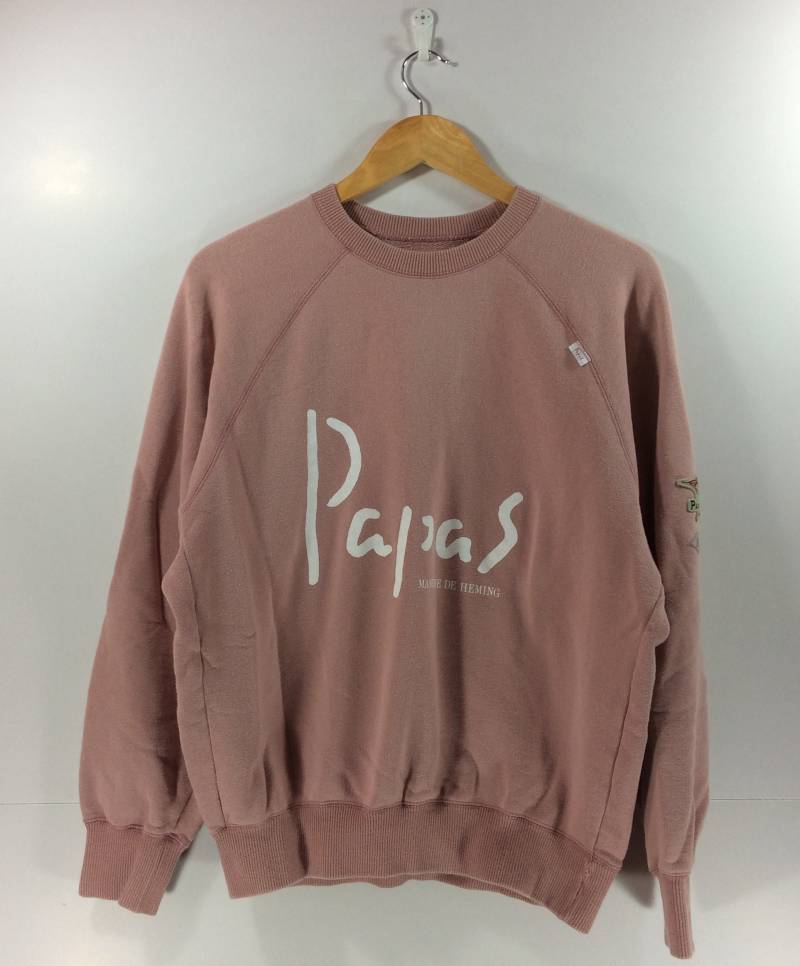 Vintage Papas Sweatshirt Streetwear Style Crowneck Pullover von StreetVintage77