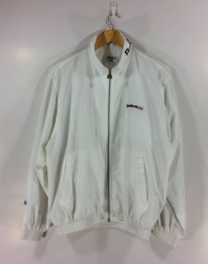 Vintage Reebok Windbreaker Pullover Hip Hop Streetwear Style Seltene 90Er Jahre Jacke von StreetVintage77