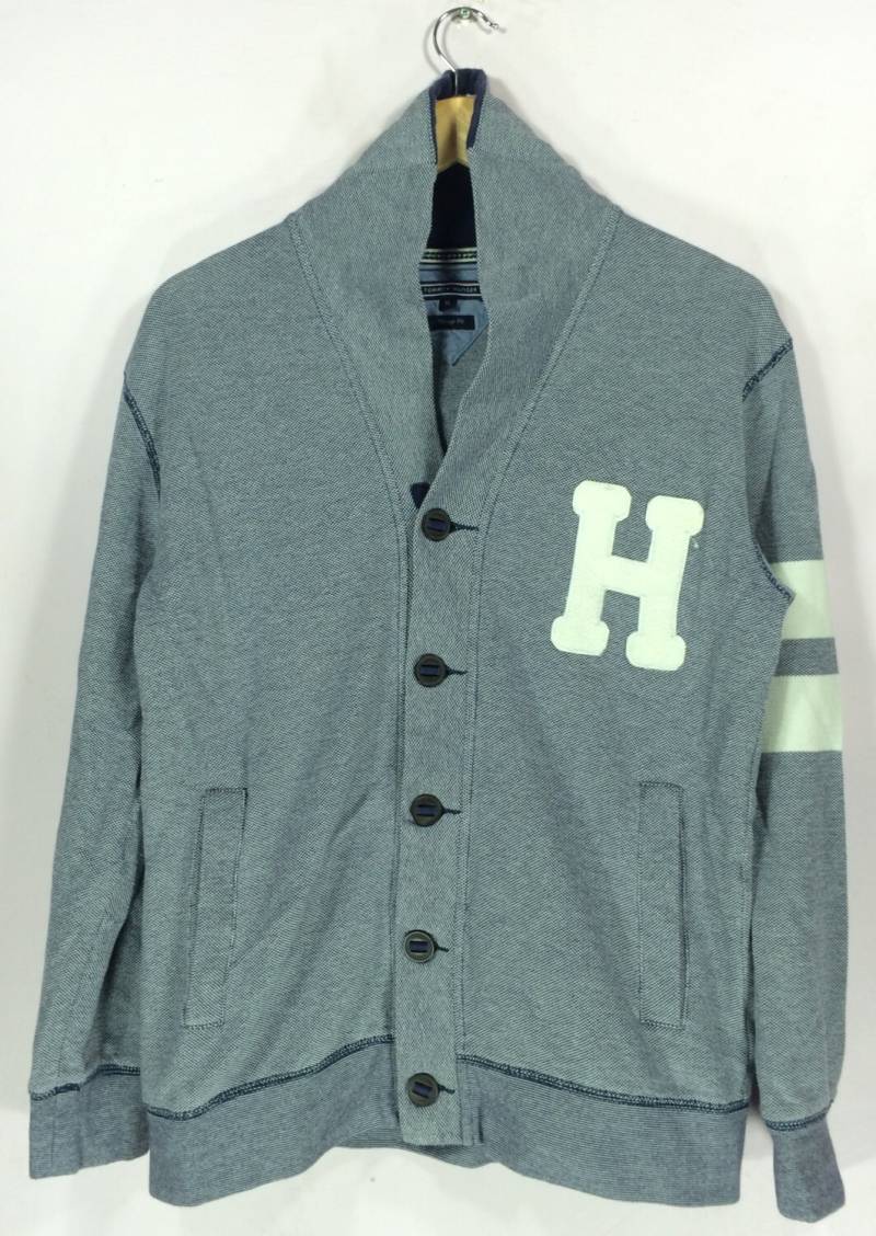 Vintage Tommy Hilfiger Tolle Form Sehr Seltene High Fashion Streetwear 90Er Hip Hop Style Sweatshirt von StreetVintage77