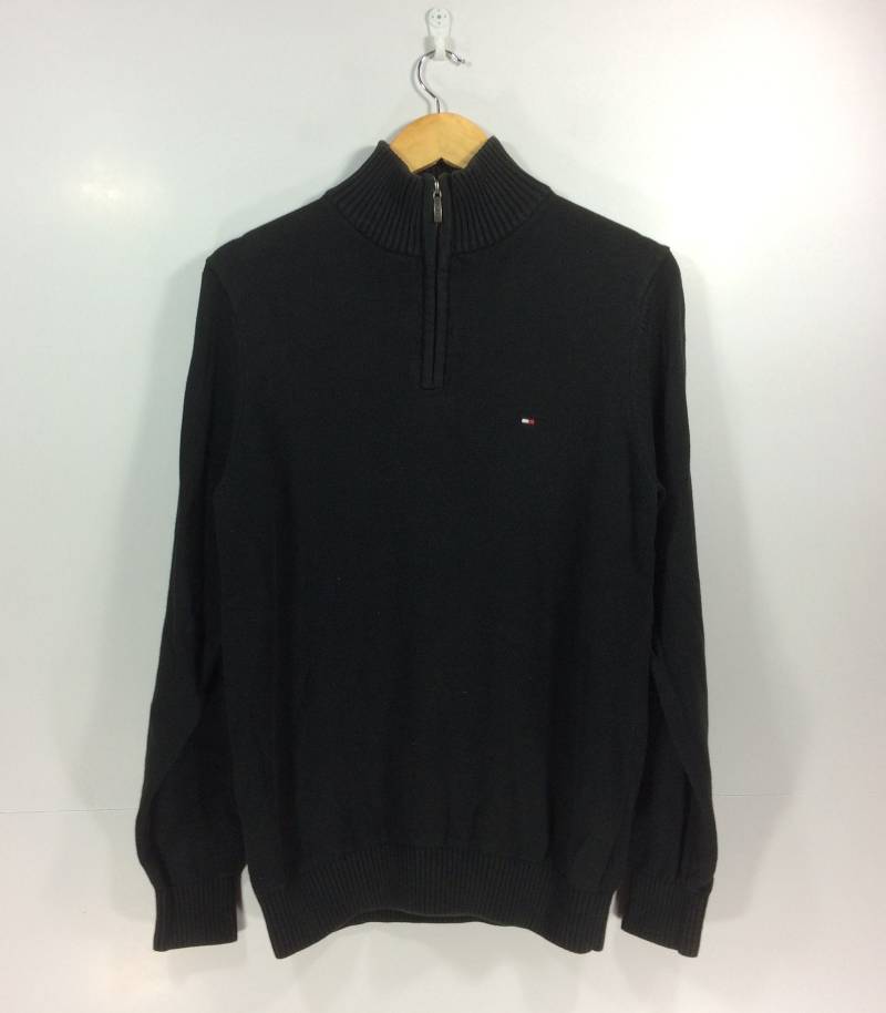 Vintage Tommy Hilfiger Zipper Long Sleeve Hip Hop Style Rare Sweatshirt von StreetVintage77