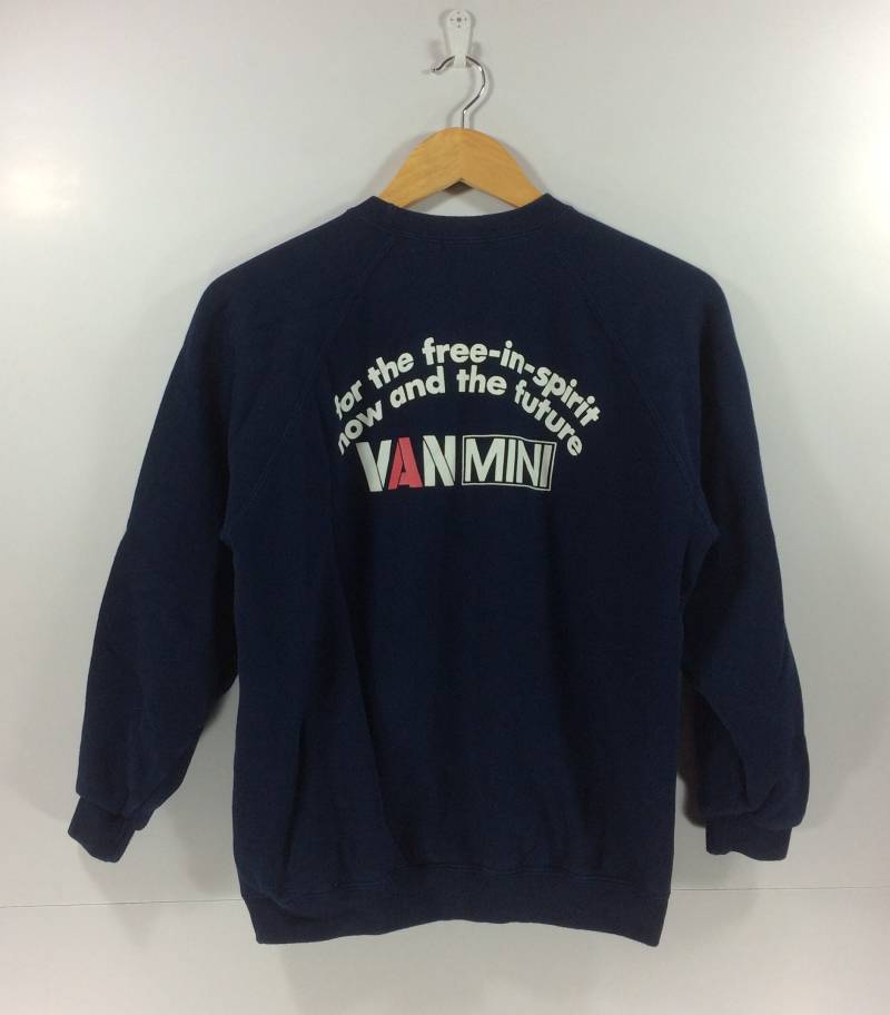 Vintage Van Jac Mini Für Die Frei in Geist Jetzt Und Zukunft Jacke Stil Sweatshirt von StreetVintage77