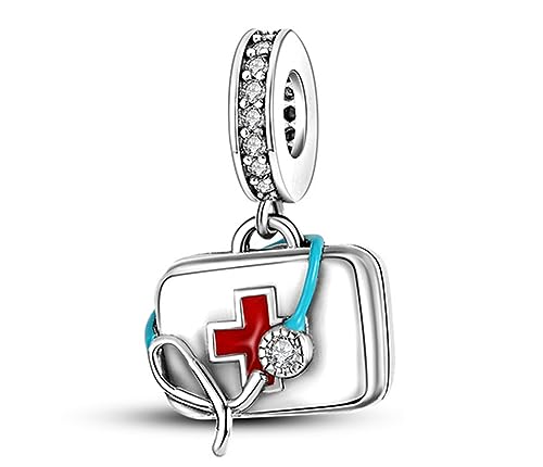 Streetculture Arzt Notarzt Doktor Koffer Ambulanz - Bettelarmband Anhänger Schmuck Dekoration Zubehör Geschenk Sterlingsilber Streetculture Arzt Notarzt Doktor Koffer Ambulanz - Bettelarmband Anhänger Schmuck Dekoration Zubehör Geschenk Sterlingsilber von Streetculture