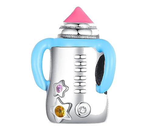 Streetculture Babyflasche Milchflasche Nahrung Flasche - Bettelarmband Anhänger Schmuck Dekoration Zubehör Geschenk Sterlingsilber von Streetculture