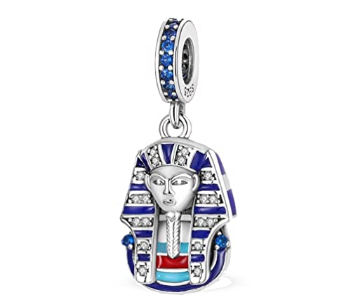 Streetculture Pyarmide Ägypten Pharao Könige Bettelarmband Kette Anhänger Schmuck Dekoration Zubehör 925 Silber Geschenk Sterlingsilber von Streetculture