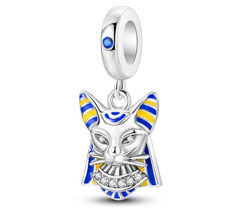 Streetculture Pyramide Ägypten Pharao Könige Urlaub Kairo Gott Grab Reise 925 Silber Charm Bettelarmband von Streetculture