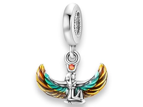Streetculture Pyramide Sphinx Ibis Phönix Ägypten Pharao Mumie - 925 Silber Charm Bettelarmband Anhänger von Streetculture