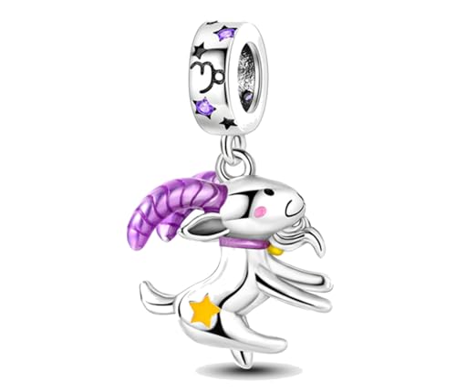 Streetculture Steinbock Sternzeichen Tierkreiszeichen Tierkreis Horoskop Geburtstag Leuchtend - Bettelarmband Anhänger Schmuck Charm Zubehör 925 Silber Kette Sterlingsilber Streetculture Steinbock Sternzeichen Tierkreiszeichen Tierkreis Horoskop Geburtstag Leuchtend - Bettelarmband Anhänger Schmuck Charm Zubehör 925 Silber Kette Sterlingsilber von Streetculture
