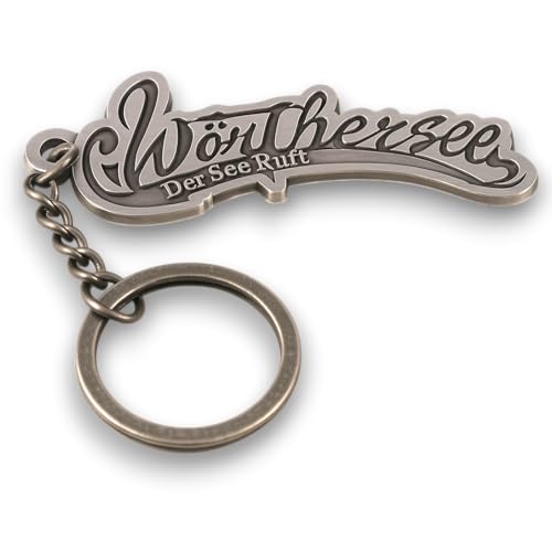 Wörthersee - Der See Ruft - Auto Kult Metall Schlüsselanhänger Für den Wörthersee Insider Tuning von Streetculture