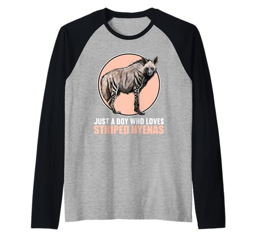 Herren Streifenhyänen Streifenhyäne Raglan Herren Streifenhyänen Streifenhyäne Raglan von Streifenhyänen Streifenhyäne Tier Shop