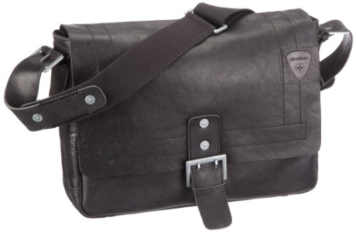 Strellson Balham Messenger MH 4010000149 Herren Messengertaschen 36x29x7 cm (B x H x T), Schwarz (black 900) von Strellson Premium