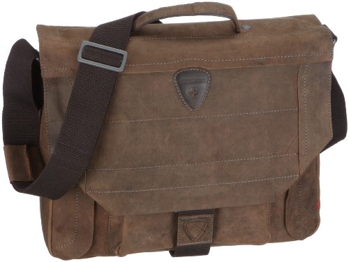 Strellson Hunter BriefBag M 4010000029 Herren Henkeltaschen 40x12x31 cm (B x H x T), Braun (dark brown 702) von Strellson Premium