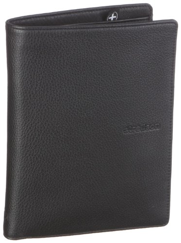 Strellson Neck Label Wallet V 19 4010000038, Herren Geldbörsen, Schwarz (black 900), 11x15x1 cm (B x H x T) von Strellson Premium