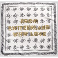 Bandana CH-Tuechli, weiß gemustert von Strellson