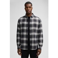 Flanell-Hemd Corey, anthrazit/hellgrau von Strellson