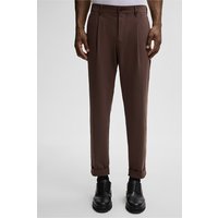 Flex Cross Bundfaltenhose Louis, braun von Strellson