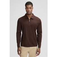 Polo-Longsleeve Pepe, dunkelbraun von Strellson