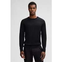 Schurwoll-Pullover Marek, schwarz von Strellson