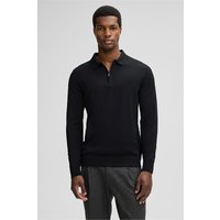 Schurwoll-Pullover Marek, schwarz von Strellson