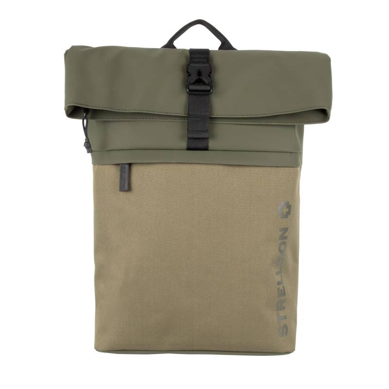 Strellson - Alperton Eddie Backpack Svf olive night - Gr. - S von Strellson