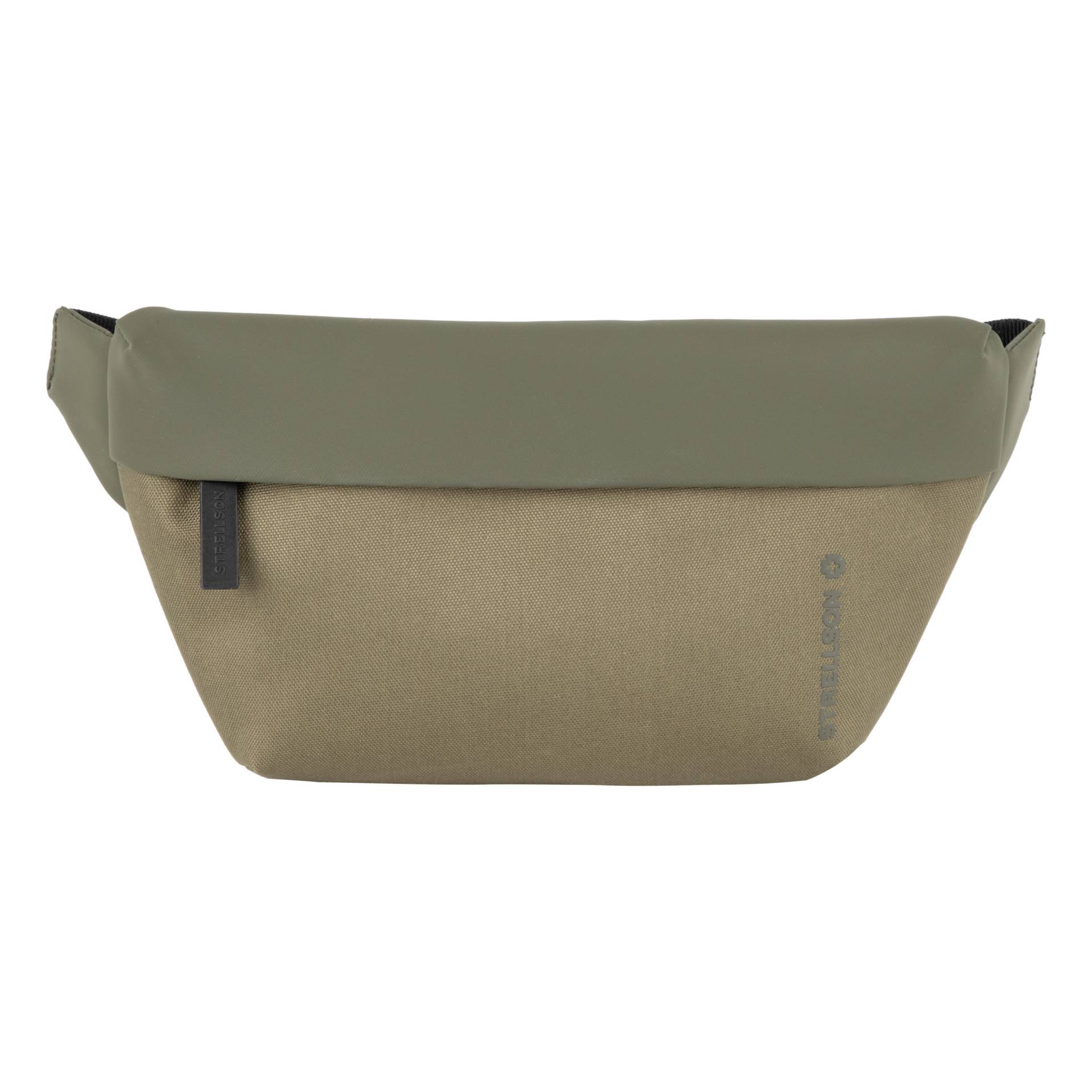 Strellson - Alperton Mickel Hipbag Shz olive night - Gr. - S von Strellson