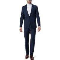 Strellson Herren Anzug blau Schurwoll-Stretch Slim Fit von Strellson