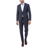 Strellson Herren Anzug blau Wolle Slim Fit von Strellson